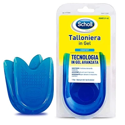 Afbeelding van Scholl Hielkussen comfort van gel, groot 1 product