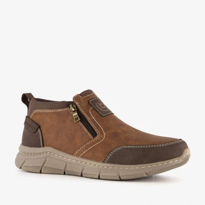 Afbeelding van Bugatti Soa Sneakers bruin Synthetisch Heren Maat 40