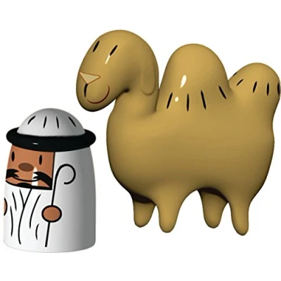 Afbeelding van Alessi Amir en Camelus kerst figuren