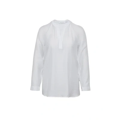 Afbeelding van comma casual identity Blouse, Dames, Maat: 34, Weiß