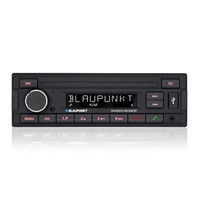 Afbeelding van Blaupunkt Valencia 200 DAB BT Autoradio Enkeldin DAB+