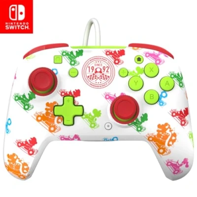 Afbeelding van PDP Gaming Rematch Bedrade Controller Mario Kart Racers Nintendo Switch