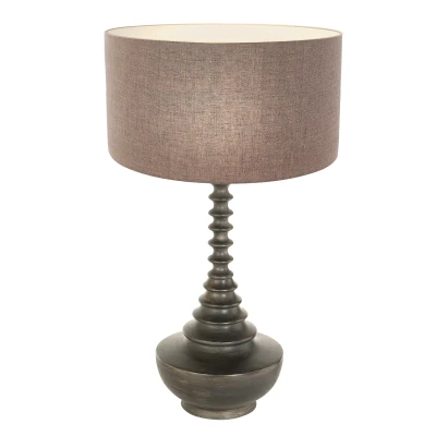 Afbeelding van Steinhauer tafellamp Bois zwart 3761ZW