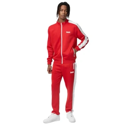Afbeelding van Lonsdale Trainingsanzug Manhay Box normale Passform Red/White L