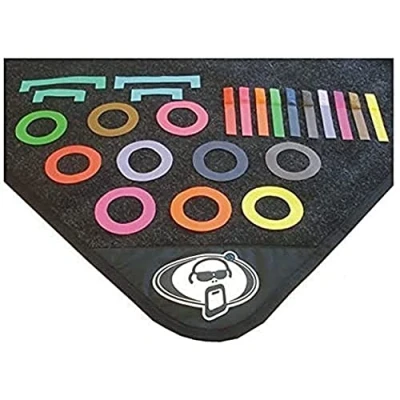 Afbeelding van Protection Racket 9022 00 Drum Mat markers gekleurde voor drummat
