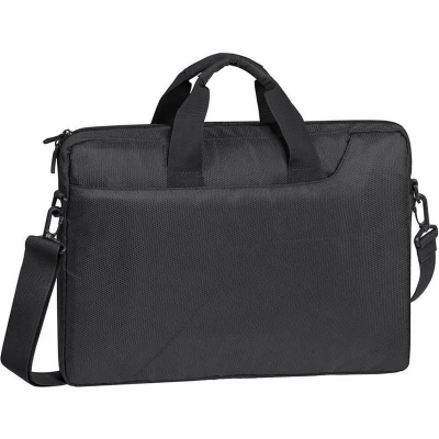 Afbeelding van RivaCase 8035 Laptop Schoudertas 15.6 Inch Extra vak voor 10.1 tablet Zwart