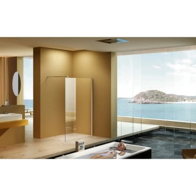 Afbeelding van Xellanz Eco Inloopdouche + muurprofiel 500x2000, 8 mm Nano