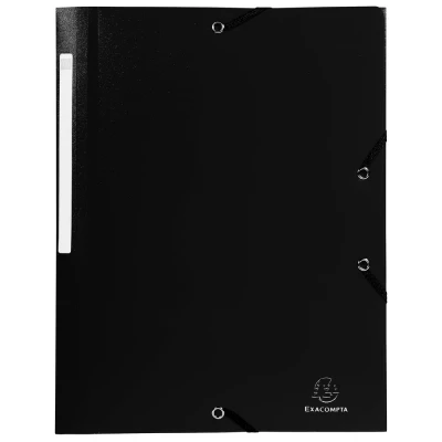 Afbeelding van Exacompta 55810E Verzamelmap (3 kleppen, elastiek, PP, ondoorzichtig, A4) 1 stuks willekeurig