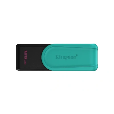 Afbeelding van Kingston Technology DataTraveler 128GB Portable USB 3.2 Gen 1 Exodia S (Black/Turquoise)