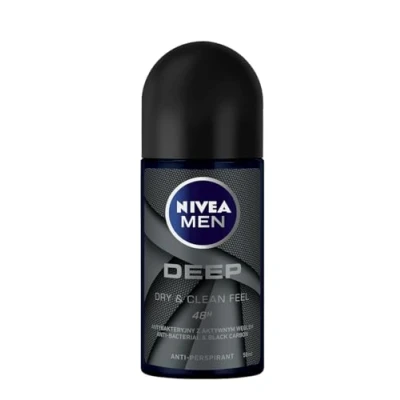 Afbeelding van Nivea_men Deep Antybakteryjny Z Aktywnym W?glem Antyperspirant W Kulce 50ml