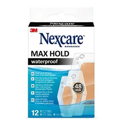 Afbeelding van 3M Nexcare Max Hold Waterproof 12 Verbanden