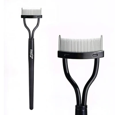 Afbeelding van Wimperkam Wimperscheider Wimperborstel MSQ Mascara Applicator Wimperdefiner Met Kamdekking Boog Ontworpen Cosmetische Borstels Tool