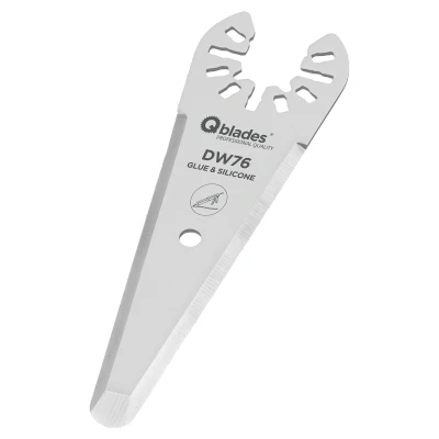 Afbeelding van Qblades DW76 multitool Puntmes Kit en Lijm 70mm (DeWalt)