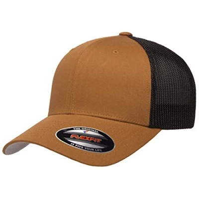 Afbeelding van Flexfit Heren one_size truckerpet, Zwart, Alpha, one size