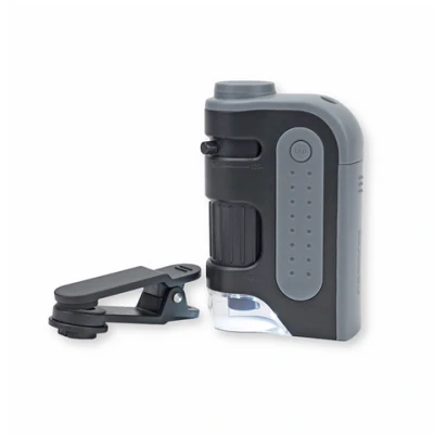 Afbeelding van Carson Handmicroscoop MM 350 MicroBrite Plus 60 120x met Smartphone Adapter