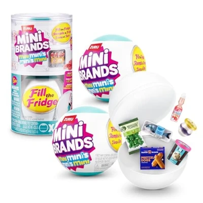 Afbeelding van Mini Brands Fill The Fridge Series 77731 INT 1 capsules, 2 stuks, PVC tube