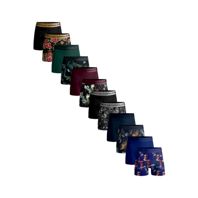 Afbeelding van Muchachomalo Boxershorts 12 pack Heren Maat S
