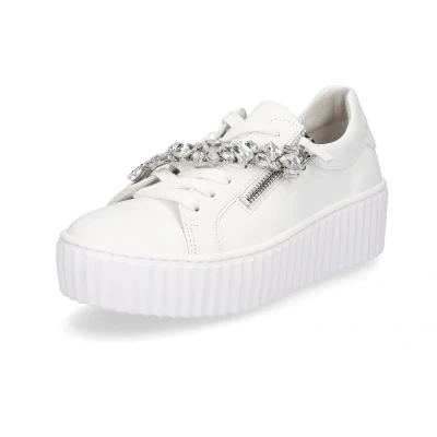 Afbeelding van Gabor Sneakers laag, Dames, Maat: 40, White Leer