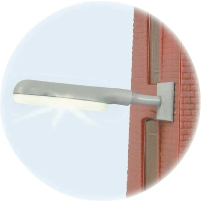 Afbeelding van Viessmann Modelltechnik H0 Wandlantaarn Enkel Kant en klaar model 6089 1 stuk(s)