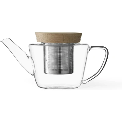 Afbeelding van Viva Infusion Theepot met Filter 500 ml Borosilicaatglas Transparant