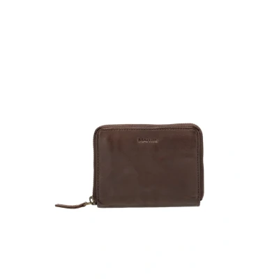 Afbeelding van Maître portemonnee Forst Dacia Purse Darkbrown donkerbruin