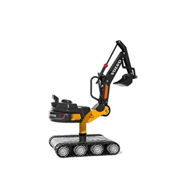 Afbeelding van Rolly Toys rollyDigger XL Volvo graafmachine (zandspeelgoed, kleur zwart/geel, voor kinderen van 3 8 jaar) 513222