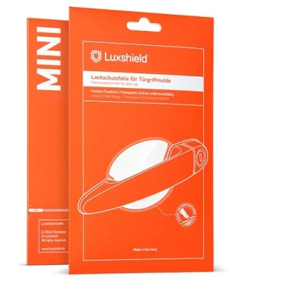 Afbeelding van Luxshield Auto deurklink beschermfolie handvat voor MINI Countryman 2 (II) F60 I 2017 2023 krasbescherming, lakbeschermingsfolie transparant glanzend