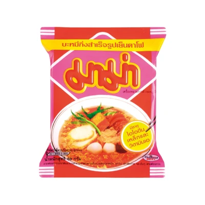 Afbeelding van Mama Instant Noedels Yentafo 30 x 60 g Noedelsoep Asian Food Lovers