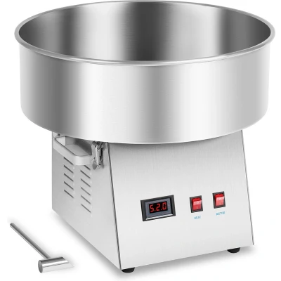 Afbeelding van Royal Catering Suikerspinmachine 52 cm Roestvrij staal Gedempte trillingen