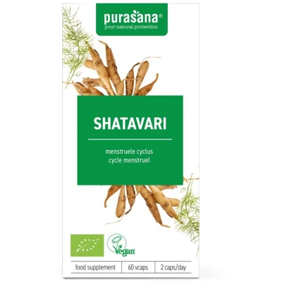 Afbeelding van Purasana Shatavari Vegacaps 60CP
