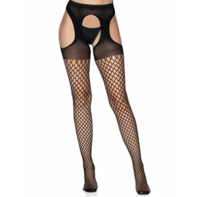 Afbeelding van Oval net suspender hose