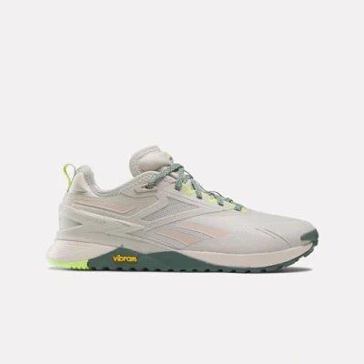 Afbeelding van Reebok NANO X3 Adventure Trainingsschoen, Dames, Maat: 37, Beige/green Textiel/ synthetisch