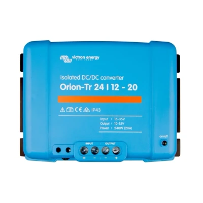 Afbeelding van Victron Orion Tr DC/DC Omvormer 24/12 volt 240 watt galvanisch geisoleerd