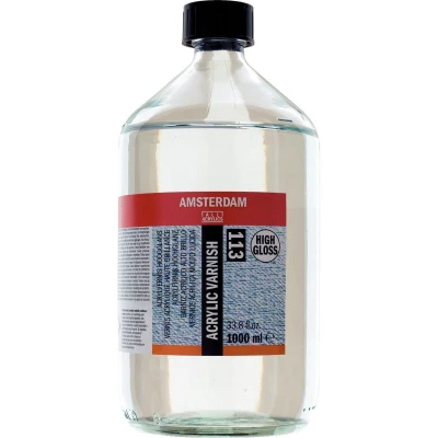 Afbeelding van Amsterdam Acrylvernis Hoogglans 113 Fles 1000 ml