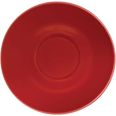 Afbeelding van Olympia Café schotels rood (12 stuks)