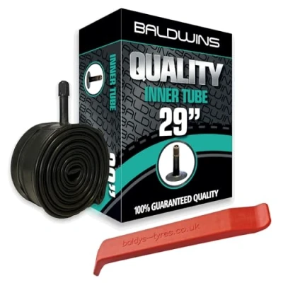 Afbeelding van 29&quot; Baldwins Cycle/Bike Binnenband x 2.20 tot 2.50 (Past op elke 2.20, 2.25, 2.30, 2.35, 2.40, Band) Schrader/Auto Type Valve