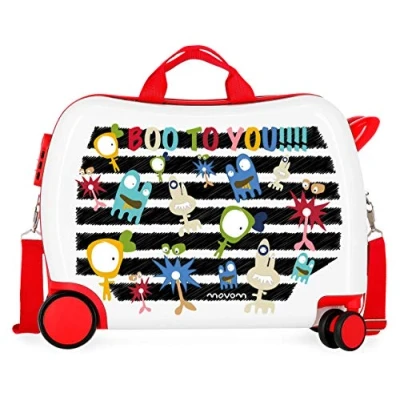 Afbeelding van Movom Happy Time Kinderbagage, Boo aan jou, 50 cm, loper 360