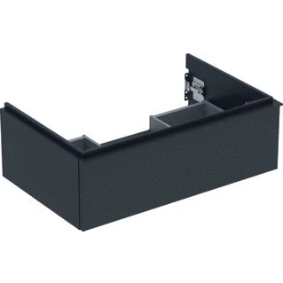 Afbeelding van Geberit iCon wastafelonderbouwkast met 1 schuiflade, lava mat 740 x
