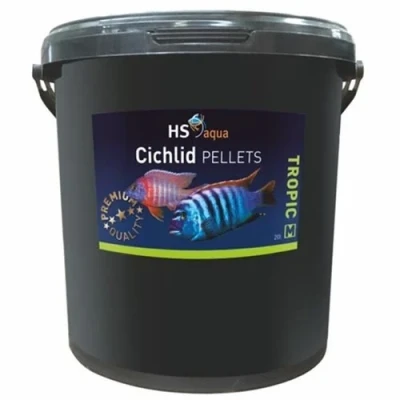 Afbeelding van HS Aqua Cichlid Pellets Medium 20 ltr