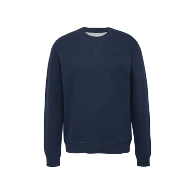 Afbeelding van s.Oliver CREW NECK MIT Logostickerei Sweater, Heren, Maat: Small, Tiefblau