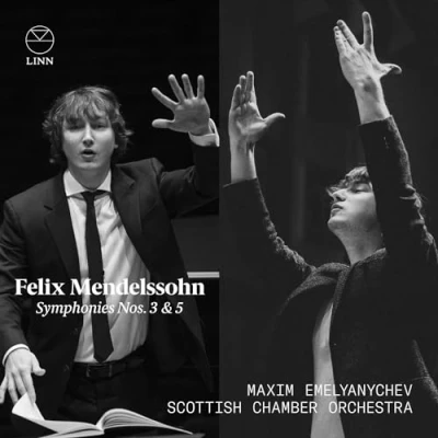 Afbeelding van Scottish Chamber Orchestra, Maxim Emelyanychev Mendelssohn: Symphonies Nos. 3 &amp; 5 (CD)
