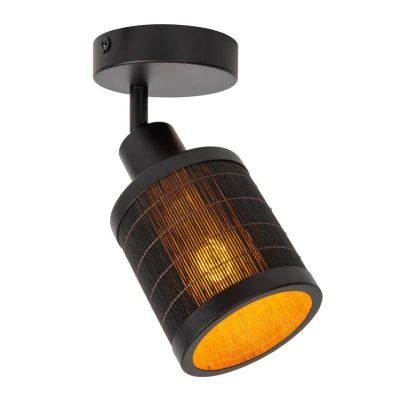 Afbeelding van Lucide TAGALOG Plafondspot Ã ̃ 10 cm 1xE27 Zwart