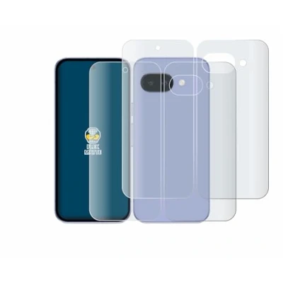 Afbeelding van BROTECT Screenprotector voor Google Pixel 9a (Voor+Achter) Folie Beschermfolie matte volledig dekking (2 Stuks)