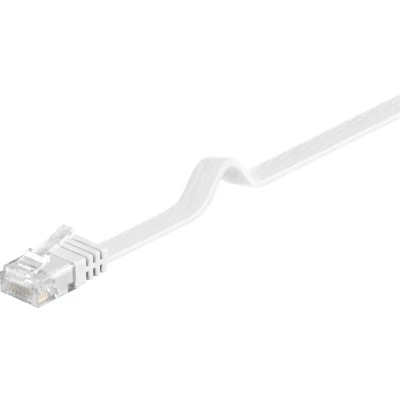 Afbeelding van Microconnect V UTP602W FLAT LSZH netwerkkabel Wit 2 m Cat6 U/UTP (UTP)