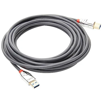 Afbeelding van Lindy 36664 USB kabel 5 m 3.2 Gen 1 (3.1 1) A B Grijs