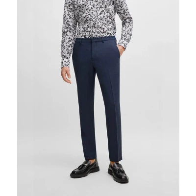 Afbeelding van HUGO Pantalon HestenM204X Marine 52