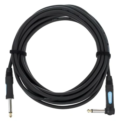 Afbeelding van Cordial CCFI 6PR Instrument Kabel Jack Haaks 6 meter