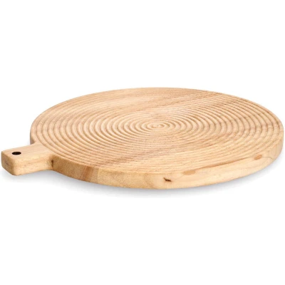 Afbeelding van Ronde dikke snijplank, Ø 30,5 cm