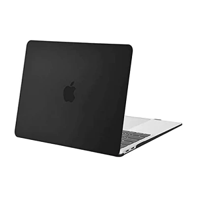 Afbeelding van MOSISO MacBook Air 13 inch Case 2020 2019 2018 Release A1932 A2179 Met Retina display, Plastic Behuizing Van Harde Schaal Alleen Compatibel Touch ID, Zwart