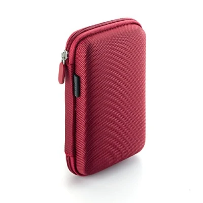 Afbeelding van Drive Logic DL 64 RED draagbare EVA harde schijf draagtas tas, rood